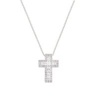 Collana Amen Donna Croci in Argento Zircone CLCRREBBBZ1 - CLCRREBBBZ1